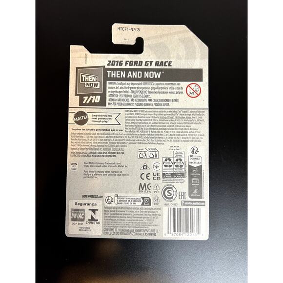 Hot Wheels 2016 Ford GT Race and 2017 Ford GT, 2 cars - Picture 3 of 3